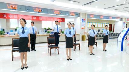 礼仪“传承” 做最美公积金人——焦作市住房公积金中心综合服务大厅2022年度礼仪展示赛侧记